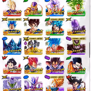 D829-IOS+Android-Vip Account 13 UL(Zamasu+SS4 Gogeta+Frieza+Beast Gohan+Turles+Cell+Gogeta+Rose)+50 Legends+Vip Equi - Image 11