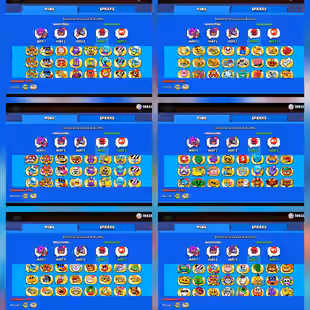 🔥Full Max ID 🔥14x Title - Trophy 75.5K | OG ID 2021 [Level 221] 3vs3 23K | All Brawlers Max | 280x Og Skin | Instant - Image 5