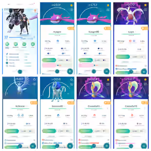 🎯7 ARMORED MEWTWO TRADEABLE🐲 (2 SHINY KYOGRE) (RARE OLD 2018 ACCT) (23700 POKEMON) (GUARANTEED LUCKY TRADEABLE) INSTA  - Image 2