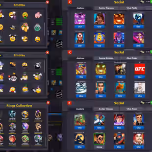 701 LEVEL ACCOUNT | VIP Black Diamond | 74 CCP | Miniclip Unlimited PW Change | 7 Digit Golden UID | Fresh Account - Image 3