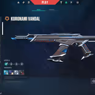 EU/TURK [All Platforms] Kuronami Vandal | Oni Phantom | Unranked | Fresh Account | Level 9 | Mail Change To Yours - Image 1