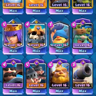 RAREST CRL 20 WIN EMOTE 🌸 KT 16 37 MAX CARDS 82 XP 106 ELITE CARDS 35 EVOLUTIONS 6 HEROES ULTIMATE CHAMPION 12500 CUPS - Image 11
