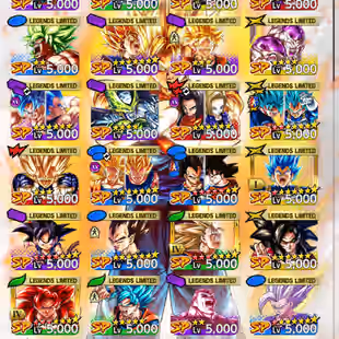 D936-IOS+Android-688 Millions Power+8 UL(SS Goku+Goku Uis+SS2 Gohan+SS4 Gogeta+S Gogeta)+64 Legends+Good Equipment - Image 1