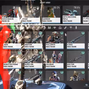 Ten Year Heirloom Badge - RANK 16 98-770 Completed - 27x Warframe MAX 20x Primary Gun - 15x Secondary Gun - Image 2