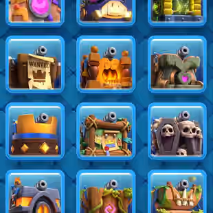 RAREST GT 100 AND 2x CRL 20 WIN EMOTES GT RANK 51 TOP UC RANK 336 KT 16 106 ELITE CARDS ALL EVO 75 XP 35 TOWER SKINS - Image 12