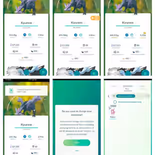 🛑[MG][ LIMITED OFFER]LEVEL 56 (2016 ACC) | BG SHINY PALKIA - KYUREM ENERGY | 104 LEGENDARY - 24 SHINY - 21 MYTHICAL - Image 5