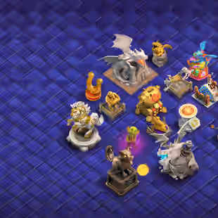 COSMIC FULL SET🔥13x SCENERY 35x SKINS🔥TH18 PROFILE MAX TYPE!! GOLDEN HUG! ALL MAX HERO! 105-105-95-80-55-25!9 EPIC MAX - Image 7