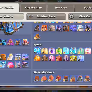 25X SKINS/RANK | TH18 CLOSE MAX | GG-MX!SB-MX!SnB-MX!AF-MX!MM-MX!MS-MX!FB-MX!HT-MX!RS-MX!EB-MX | HERO-105-105-95-80-55  - Image 3