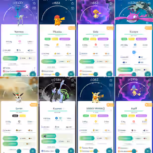 🔥SHINY MIMIKYU COSTUME PIKACHU 💎 15x SHINY LEGENDARY [] SHINY XERNEAS [] 180 LEGENDARY [] 144 SHINY [] LVL 52 - Image 2