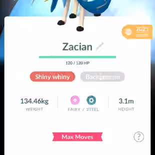 PVP ML 💎 SHINY LBG CHARIZARD 💎 CROWN SWORD ZACIAN bg n ZAMZENTA [] 587 SHINY [] 366 LEGENDARY [] 20 SL [] LVL 66  - Image 4