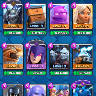 ❗[ 50X CARD MAX ]❗ 3X CARD LEVEL: 16 || 12X CARDS LEVEL: 15 || 35X CARDS LEVEL: 35 || LEVEL 62 || TROPHY: 12000 - Image 10