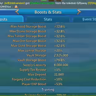  T5 - 817M Mights - Kingdom 404 - 3 Castle Skins | Vip 13 | ATK 248+ | 14M Troop | 97K Gem | 381M Research | l - Image 2