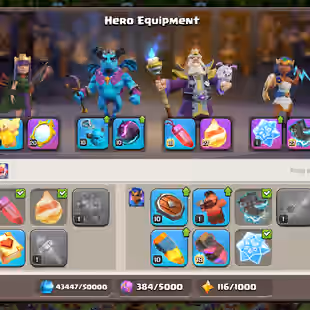 🔥[ PREMIUM TH-17 ]🔥S.BALL [MAX] - FIREBALL [MAX] - E.BOOT [MAX] || HEROS: 95-95-55-70-45 || M.MIRROR [20] - Image 6