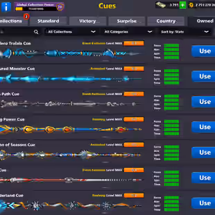 701 LEVEL ACCOUNT | VIP Black Diamond | 74 CCP | Miniclip Unlimited PW Change | 7 Digit Golden UID | Fresh Account - Image 5