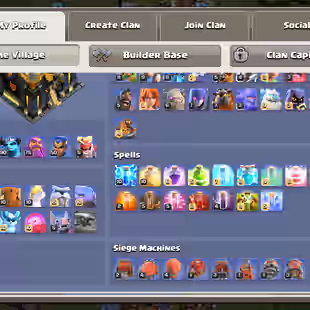 [5HERO MAX-6EPIC MAX] | TH-17 NEAR MAX | [15EPIC-S.B-F.B-E.B-A.F-R.S MAX] | HERO-100-100-90-75-50 | 700 CWL MEDALS  - Image 4