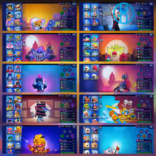 🔥OG ID 2018 [Trophy 42.7K] All Brawler [37x Max] 🔥50K Blings. 26x Win Streak| 277x OG Rare Skin | Free Rename.Instant  - Image 9