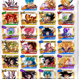 D852-IOS+Android-Vip Account-11 UL(SS4 Gogeta Full Red Star+SS Goku+Frieza)+61 Legends+Vip Equipment+Good Zenkai+612 M - Image 16