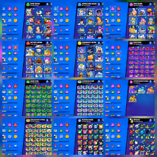 🔥Full Max ID 🔥14x Title - Trophy 75.5K | OG ID 2021 [Level 221] 3vs3 23K | All Brawlers Max | 280x Og Skin | Instant - Image 6