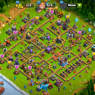 🔥[ HEROS MAX - PREMIUM TH-18 ]🔥S.BALL [26] - E.BOOT [20] || HEROS: 105-105-42-80-55 || GOLDEN WALLS || FAST DELIVERY  - Image 1