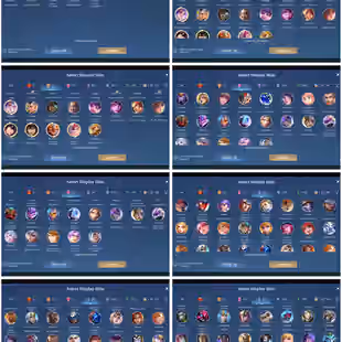 [IOS/ANDROID] CEL LVL 126 | 132 HEROES | 582 SKINS | MEGA 2 | COLLAB | 5 LEGEND INC GRANGER | 2 AOT LEVI MIKASA - HAYA  - Image 3