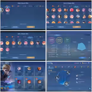 [IOS/ANDROID] CEL LVL 107 | 131 HEROES | 546 SKINS | MEGA 3 | OP SKINS | 2 LEGEND GUSION FREYA - LANCE HERO - HAYA EXORC - Image 4