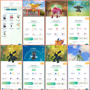 🎯LVL 48 | 416 TRADEABLE PG🔁 7 HUNDO | 91 LEGENDARY | 31 SHINY  | SHINY ZEKROM / ZAPDOS / RAYQUAZA | RARE COLLECTION - Image 9