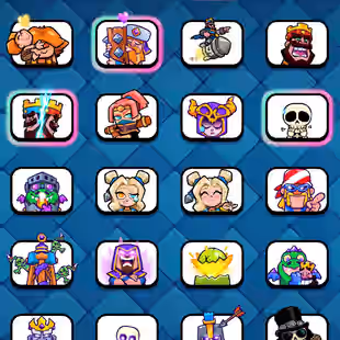 🌲[ 94X CARDS MAX ]🌲EVOLVED: 25 CARDS || LVL-16 CARDS: 5 || ELITE : 10 || 137X EMOTES || LVL: 65 || TROOPHY: 10000 - Image 9