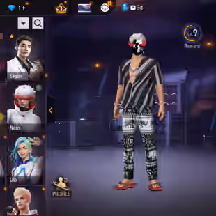 X252|Lvl 74|56 CHARACTER|170 COSTUME|AURUMDEUS SPORTS CAR|269 WEAPON(4 EVO+40 MYTHIC)|Ak47 Blue Draco Lvl 6|Mp40 Predato - Image 3
