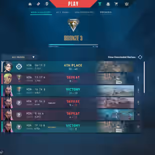 🌏EU/TURK 🥷 All Platforms | 33350 VP Spent | Magepunk Phantom | KuronamiVandal | VCT25 | Bronze Rank | Read Description - Image 15