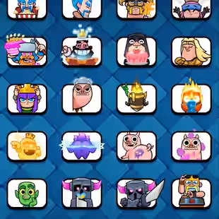RAREST CRL 20 WIN EMOTE 🌸 KT 16 37 MAX CARDS 82 XP 106 ELITE CARDS 35 EVOLUTIONS 6 HEROES ULTIMATE CHAMPION 12500 CUPS - Image 20