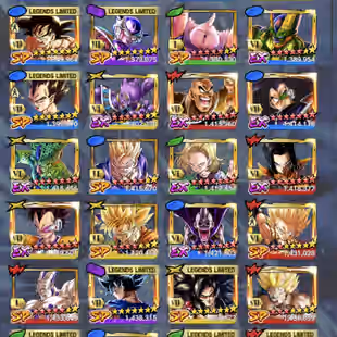 D984-VIP ACCOUNT-10 ULTRA+86 Legends Limited+Vip Zenkai+Vip Equipment+Many Good Team+Stacked LF+Strong Account - Image 6