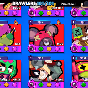 METEOR 3 | 98K TROPHY- 450X SKINS | OLD PIPER SKINS | 101/101 BRAWLER | 98X MAX | 88X HYPER | 3v3 WINS | 847-PINS | - Image 11