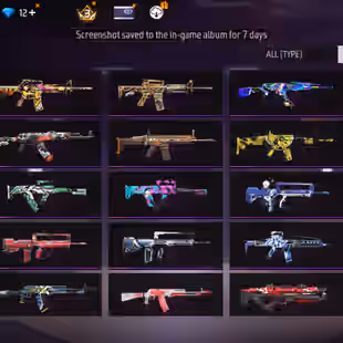 X283|Lvl 80|6 YEARS OLD|187 BUNDLE|COBRA LEGENDARY SET|437 COSTUME(29 MYTHIC)|491 WEAPON(7 EVO+69 MYTHIC)|MP40 Predatory - Image 37