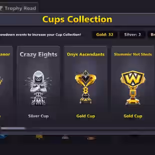 RAREST | 100CCP MAX | ALL CUE MAX | 700M COINS | BLACKDIAMOND TIER | RAREST RINGS | RAREST COLLECTION | INSTANT DELIVERY - Image 15