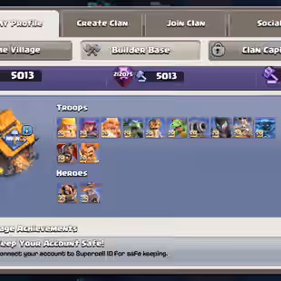 LEGED RANK 🎄 TH18 CLOSE MAX 🎄 GG-MX!SB-MX!AF-MX!FA-MX!DC-MX!SnB-MX!RS-MX!EB-MX | HERO-105-105-95-80-55|16X SKINS/237XP - Image 7