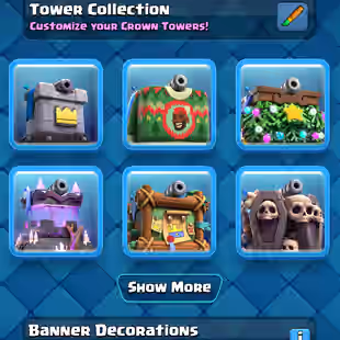 ❗[ 64X CARDS MAX ]❗2X LEVEL 16 CARD|| 15X EVOLVED || 10X ELITE || LEVEL 61 || TROPHY: 10500 | 116X EMOTES | 118X BADGE - Image 17