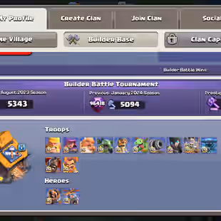 Th18 Almost Max | [6-Hero Maxed] | [Blacksmith [14-Epic Almost Max] | Wall Max Full |  Defence Max | XP-241 | NC-Yes | B - Image 8