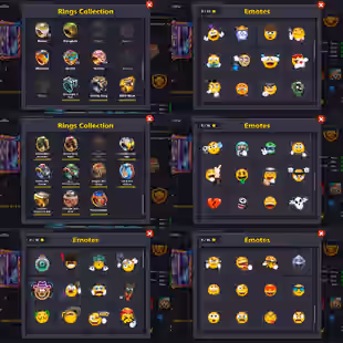 🌟 HIGH LUXURY LEVEL 533 🌟 19/20 LEGENDARY CUES OPEN || 50 VENICE RINGS || 100 MILLION COINS || RENAME AVAILABLE - Image 2