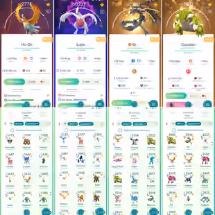 11x ARMOURED MEWTWO 💎 1103 SHINY 💎 757 LEGENDARY [] BG SOLGALEO [] CLONEs [] ORIGIN PALKIA [] SHINY MEWTWO [] 48 SL - Image 2