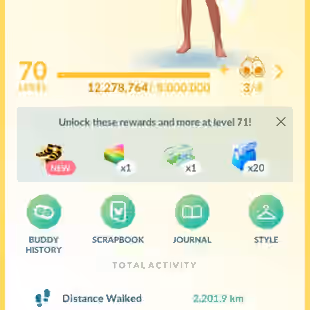 SHINY LEG KYUREM RESHIRAM 💎2016 YEAR 💎 LEVEL 70 - 212 SHINY - 14 LEGENDARY || 9-10million STARDUST - RENAME AVAILABLE - Image 1