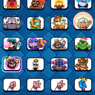 🔥[ LVL: 72 || 17X LEVEL 16 CARDS ]🔥 59X TOTAL MAX || 7X ELITE - 35X LVL 14 [MAX] || 183X EMOJIS || 7300 GEMS || RARE - Image 17