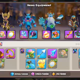 🌟FULL MAX PROFILE 🌟TH-18 MAX DEFENCE | 6400 WS | 25k L.TOPHY | 11X EPIC MAXED | HIGH XP 289  | 200 WALLS MAXED - Image 5