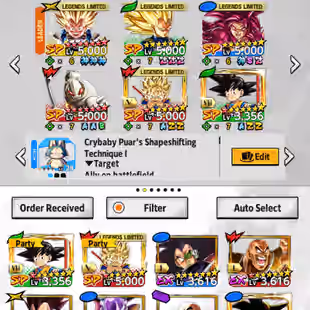 D909-IOS+Android-Vip Team Daima-SS3 Vegeta Mini Full Red Star+Tamagami Full Red Star+SS4 Goku+Good Equipment+Goku Mini - Image 5