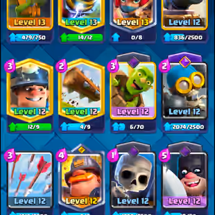 🌟7850 TROPHIES🌟49 LVL | KT 14 | 118 CARDS | 1 MAX CARDS | 1 ELITE CARDS | 5 EVO | EMOTE 42 | G2QUG8GLP - TAG ACCOUNT - Image 5