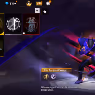 🔥73 LEVEL🔥MID KNIGHT ACE LOOK[]8 EVO GUN: THOMPSON MAX[]100 PLUS BUNDLES[]77 EMOTES[]300 PLUS COLLECTION  - Image 30