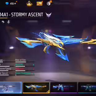 🔥73 LEVEL🔥MID KNIGHT ACE LOOK[]8 EVO GUN: THOMPSON MAX[]100 PLUS BUNDLES[]77 EMOTES[]300 PLUS COLLECTION  - Image 9