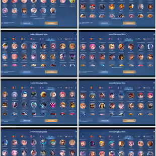 [IOS/ANDROID] CEL LVL 107 | 131 HEROES | 546 SKINS | MEGA 3 | OP SKINS | 2 LEGEND GUSION FREYA - LANCE HERO - HAYA EXORC - Image 3