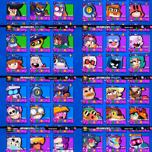 111k TROPHY ALL TIME HIGH 🌟CHALLENGER COLT🌟 TRIXIE COLLETTE | MASTER 2025 | 101 MAX BRAWLER | 87 HYPERCHARGE |499 SKIN - Image 3