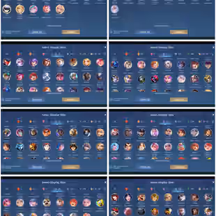 [IOS/ANDROID] CEL LVL 106 | 131 HEROES | 509 SKINS | MEGA 5 | 2 LEGEND FREYA ALUCARD - GOJO JJK - 3 ASPIRANT GUINEVERE  - Image 2