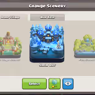 COSMIC SKIN SET! TH18 MAX TYPE!! SKIN-35 WWE SCENERY!! HERO 105-105-72-80-55!! 8 SCENERY CLASHAMANIA!!GG!SB!RS!EB MAX - Image 14